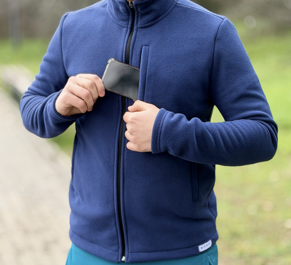 мъжко поларено яке fleece медицинско работно яке MID MED