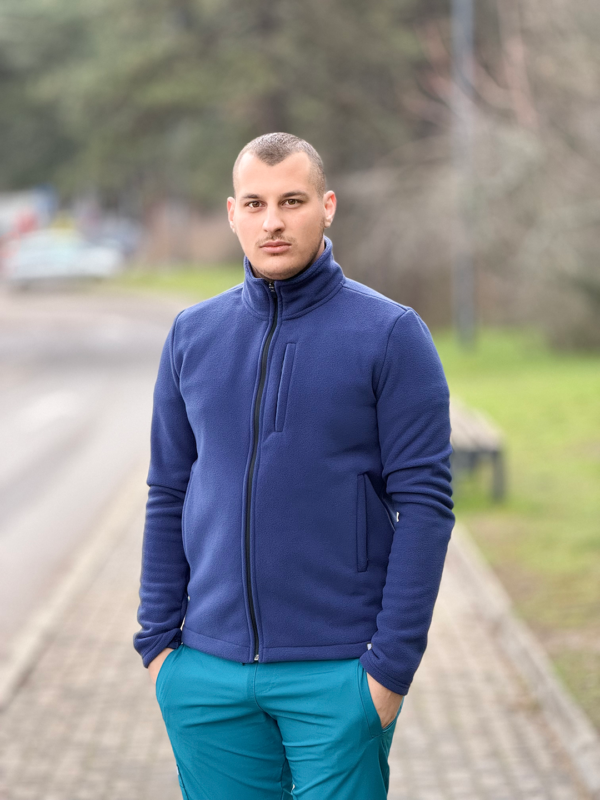 мъжко поларено яке fleece медицинско работно яке MID MED