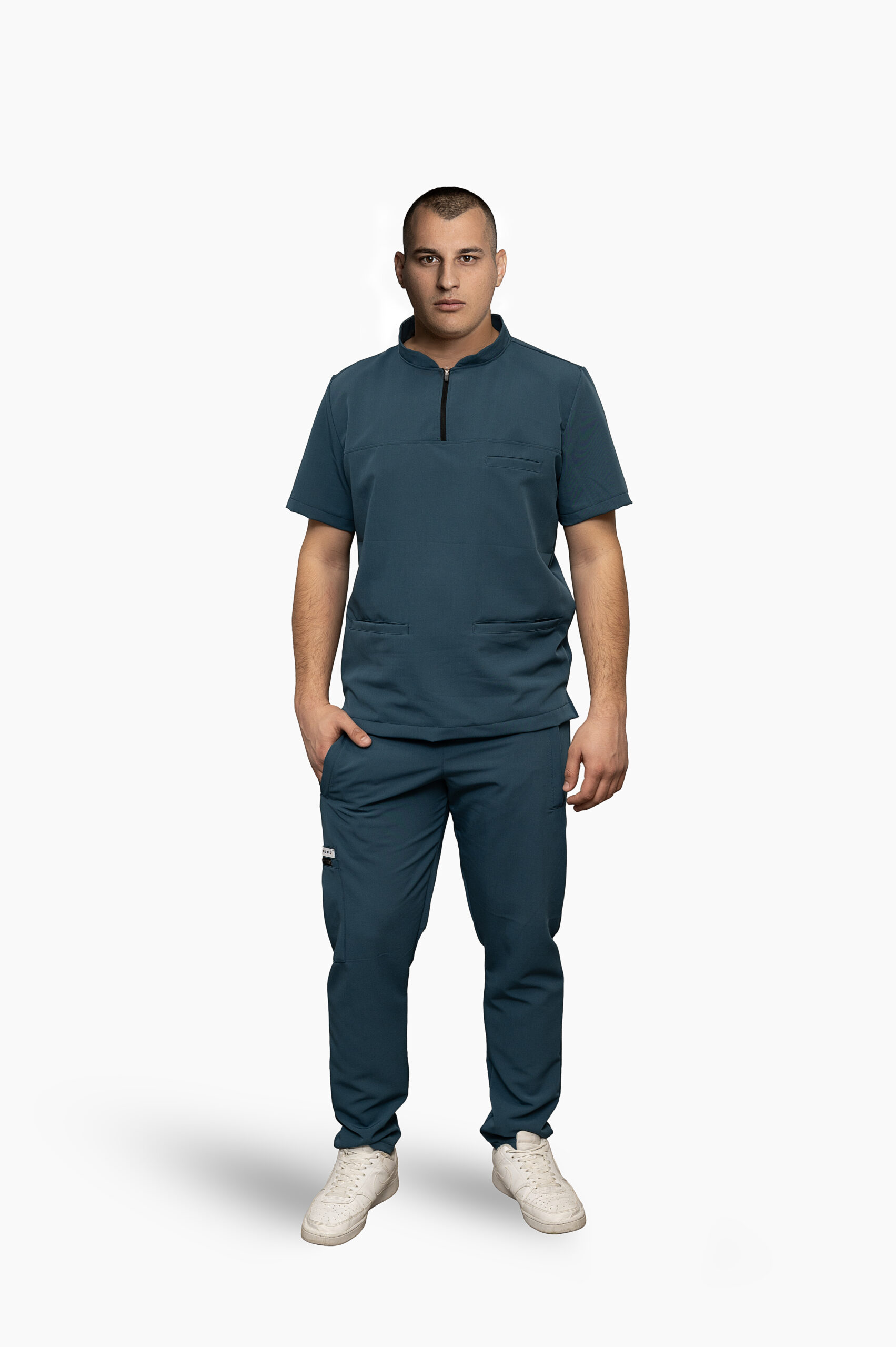 Мъжко медицинско облекло SOFT FLEX ELEGANT Deep Marine | MID MED